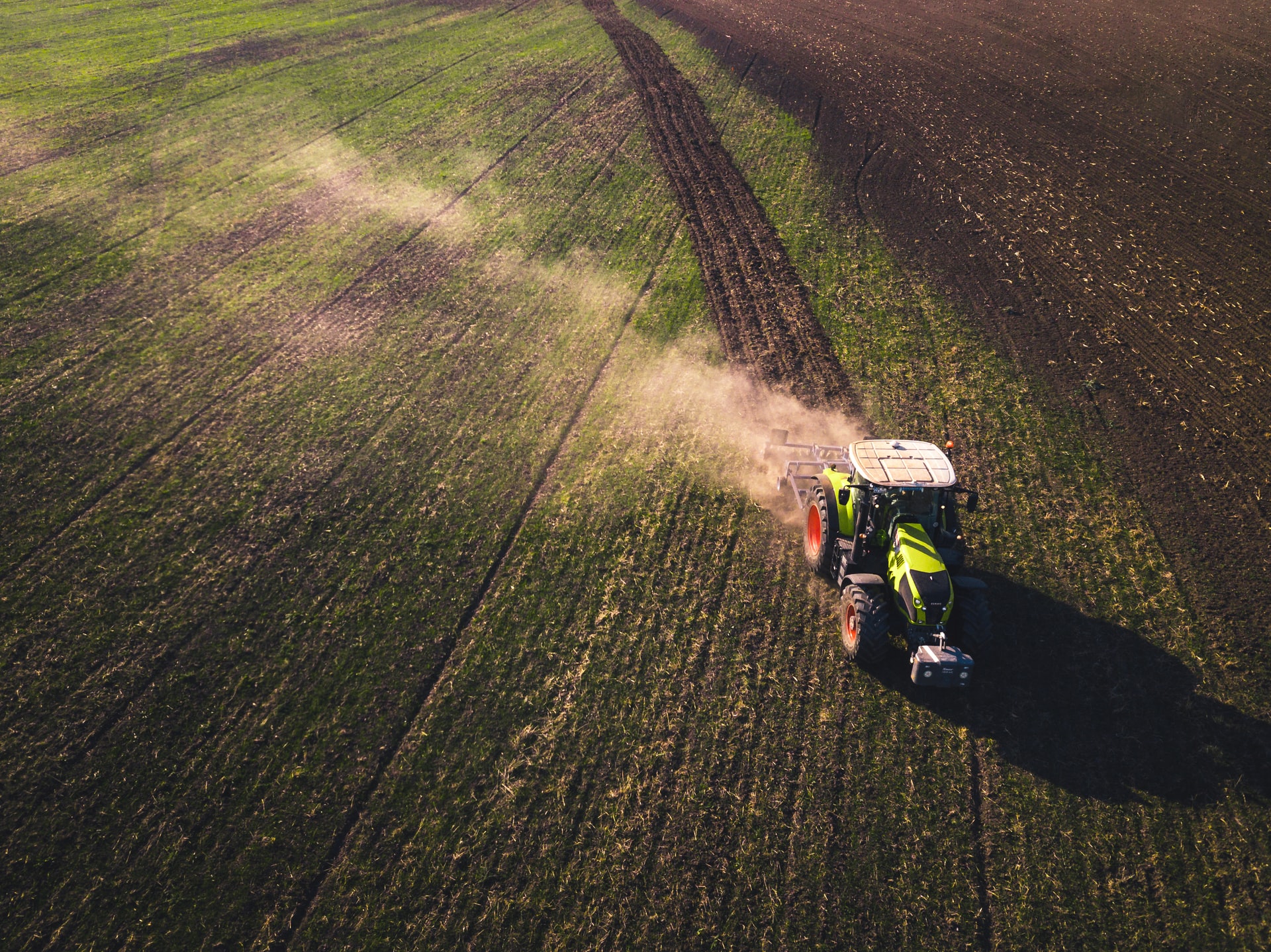 Farmer working on the field insured by Affinity insurance