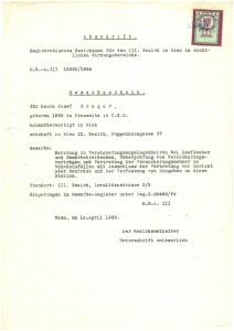 On 10 April 1925 applied for the registration of the company